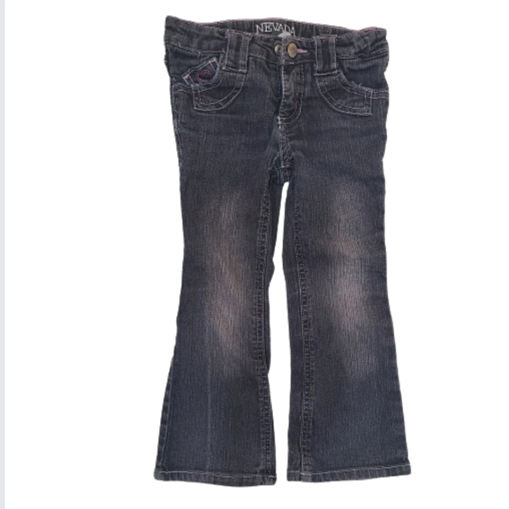 Nevada Girl's Jeans Denim Pants Bootcut Boot Cut Blue  Size 4